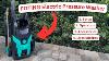 Setup And Review Of Electric Pressure Washer From Foting How To Use Electric Washer