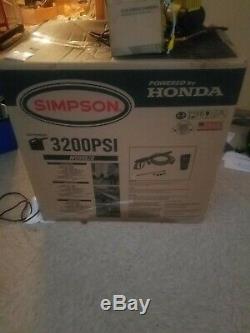 Simpson ms60920 3200 PSI at 2.5 GPM Gas Pressure Washer Powered by Honda gx160