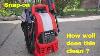 Snap On Pressure Washer Review And Demonstration