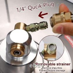 Steel Pressure Washer With Cleaner Attachment 4000 PSI Power Washer