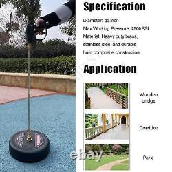 Surface Cleaner 3600PSI Stainless Steel Driveway Power Washer for Corridor