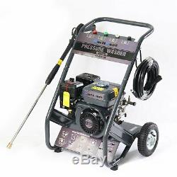 SwitZer Petrol Power Pressure Jet Washer 3000PSI 6.5HP Engine With Gun Hose