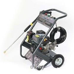 SwitZer Petrol Power Pressure Jet Washer 3000PSI 6.5HP Engine With Gun Hose