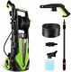 Tooluck Electric Pressure Washer Jet Wash 3500 Psi/1900w High Power Patio Car Uk