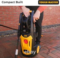 TOUGH MASTER Pressure Washer 2310 PSI 140 Bar High Power Jet Wash Patio Car