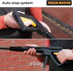 TOUGH MASTER Pressure Washer 2310 PSI 140 Bar High Power Jet Wash Patio Car