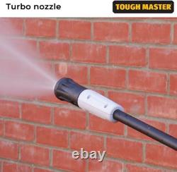 TOUGH MASTER Pressure Washer 2310 PSI 140 Bar High Power Jet Wash Patio Car