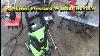 Testing The Tagorine Pressure Washer On My Rototiller Collection And House