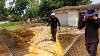 This Driveway Sat Filthy For 40 Years Until We Pressure Washed It For Free