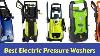 Top 5 Best Electric Pressure Washers On The Market Today