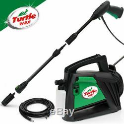 Turtle Wax High Power Pressure Washer 1600 PSI/110 BAR Car/Garden 1400w Jet Wash