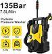 Uk Electric Pressure Washer 2050psi 135 Bar Water High Power Jet Wash Patio Car