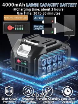 Ultimate Cordless Pressure Cleaning Power 1200PSI, Foam Cannon & 6-Nozzle Set