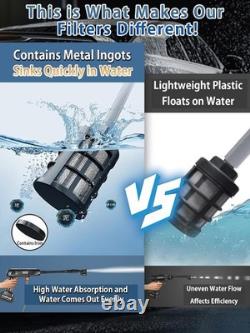Ultimate Cordless Pressure Cleaning Power 1200PSI, Foam Cannon & 6-Nozzle Set