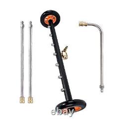 Under Car Washer Water Broom 4000PSI 90 Degree Angled Wands Power Washer