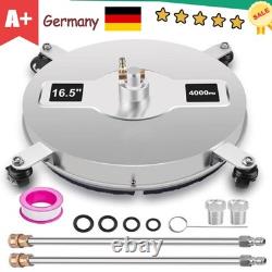 Up to 4000PSI Power Pressure Washer Nozzle Patio Surface Cleaner Attachment UK