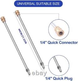 Up to 4000PSI Power Surface Cleaner Attachment Pressure Washer Nozzle Patio UK
