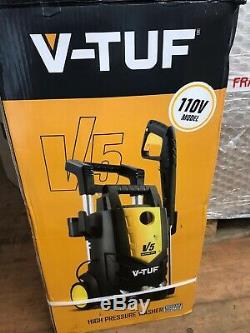 V5 V-Tuf pressure washer power jet wash 2175 PSI 150 Bar site builders 110V