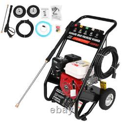 VEHPRO Petrol Pressure Washer 3000PSI / 240BAR POWER JET CLEANER with GUN HOSE