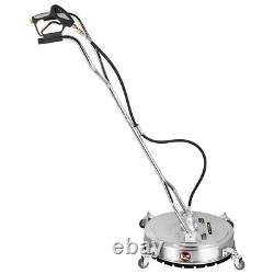 VEVOR 24 Pressure Power Washer Rotary Flat Surface Patio Cleaner 4000PSI 3/8 QC