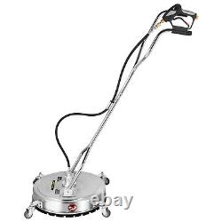 VEVOR 24 Pressure Power Washer Rotary Flat Surface Patio Cleaner 4000PSI 3/8 QC