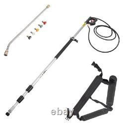 VEVOR High Pressure Power Washer Wand Lance Spray Nozzles Telescopic 4000psi