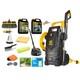 V-tuf V5 240v X2 Tough High Power Pressure Jet Washer 2400psi Full Kit