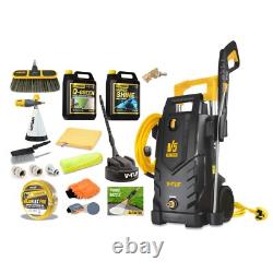 V-TUF V5 240v X2 Tough High Power Pressure Jet Washer 2400psi Full Kit