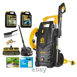 V-TUF V5 240v X2 Tough High Power Pressure Jet Washer 2400psi Kit