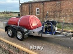 WESTERN POWER WASHER BOWSER YANMAR L100 DIESEL ENGINE towable 2300psi