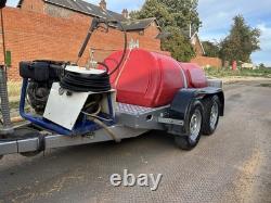 WESTERN POWER WASHER BOWSER YANMAR L100 DIESEL ENGINE towable 2300psi