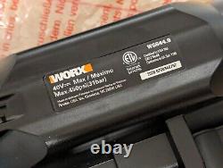 WORX WG644.9 40V/2.0Ah Power Share Hydroshot Portable Power Cleaner Tool Only