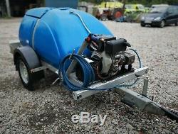 Western Bowser / Yanmar L100 10hp Industrial Diesel Pressure Washer Jet Power