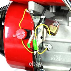 Wheel-Mounted Petrol Pressure Jet Washer 7.0PH Engine 3950 PSI Power Car Cleaner