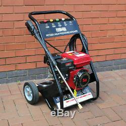 Wido MOBILE PETROL POWERED HIGH POWER PRESSURE JET WASHER ENGINE MAX 2500PSI