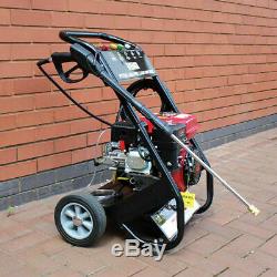 Wido MOBILE PETROL POWERED HIGH POWER PRESSURE JET WASHER ENGINE MAX 2500PSI