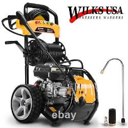 Wilks TX750I USA Pressure Washer 3950PSI / 272BAR Petrol Jet Power Washer