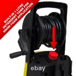 Wolf Electric Pressure Washer 2400psi Water Power Jet Sprayer 500ml Snow Foam