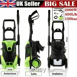 Wolf Electric Pressure Washer 3000psi Water Power Jet Sprayer High Power Garden