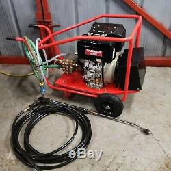 Yanmar L100n 10hp Industrial Diesel Pressure Washer Jet Power Driveway Cleaning