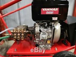 Yanmar L100n 10hp Industrial Diesel Pressure Washer Jet Power Driveway Cleaning