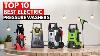10 Meilleures Nettoyeuses Haute Pression Électriques À Acheter En 2026 Avis & Guide D'achat