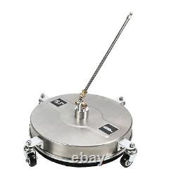 16,5 Nettoyeur de surface à haute pression 4000 PSI 1/4 QC en acier inoxydable