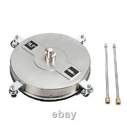 16,5 Nettoyeur de surface à haute pression 4000 PSI 1/4 QC en acier inoxydable