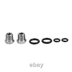 16,5 Nettoyeur de surface haute pression 4000 PSI 1/4 QC en acier inoxydable