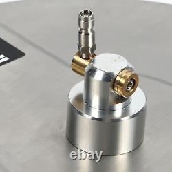 16,5 Nettoyeur de surface haute pression 4000 PSI 1/4 QC en acier inoxydable