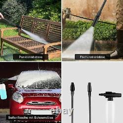 3500psi/150bar Lave-pression Électrique 1800w Power Jet Water Wash Patio Car