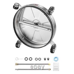 Accessoire de nettoyeur haute pression 16,5 pouces pour terrasse, buse de nettoyage de surface jusqu'à 4000 PSI