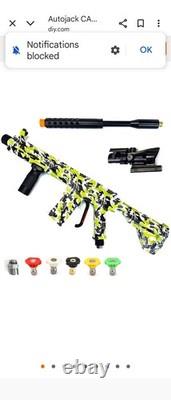 Autojack Camo Haute Puissance 5000 PSI Nettoyeur Haute Pression Fusil Call Of Duty