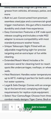 Autojack Camo Haute Puissance 5000 PSI Nettoyeur Haute Pression Fusil Call Of Duty